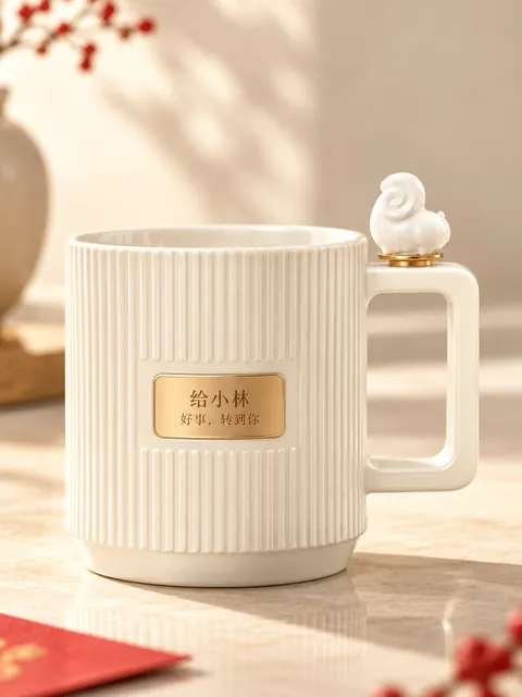 Personalised Plaque · Lamb Spinning Cup design visualisation