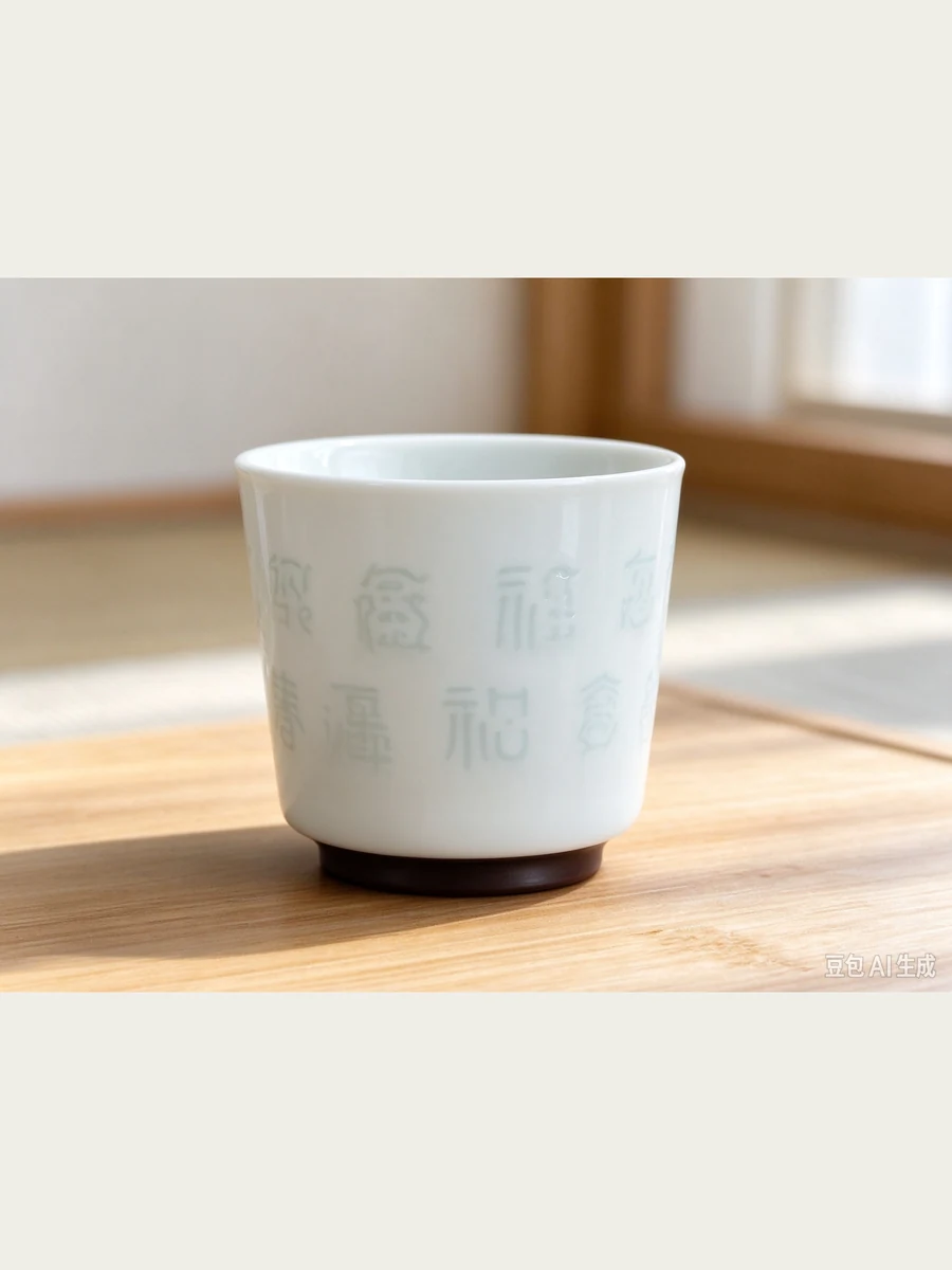 玲珑杯 · 篆字纹 · 供方效果图