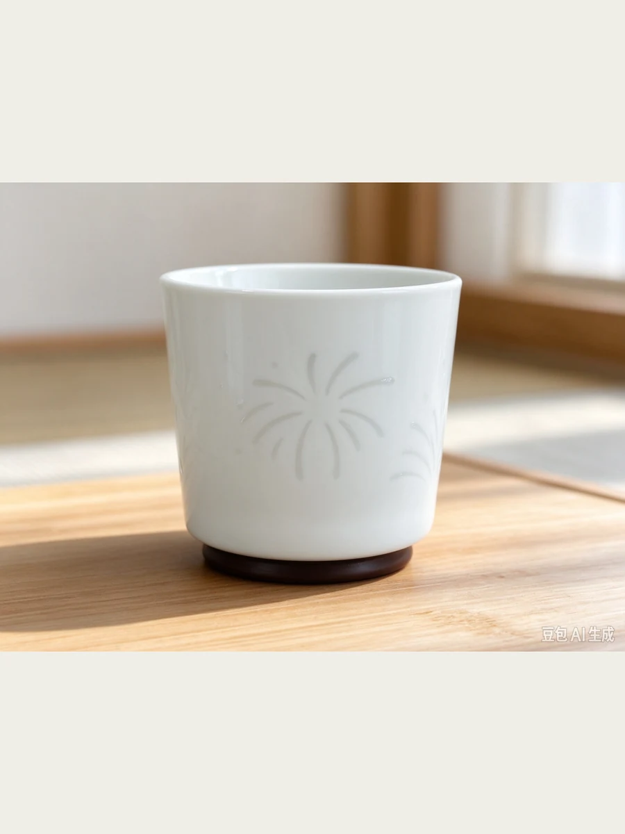 玲珑杯 · 放射花纹 · 供方效果图