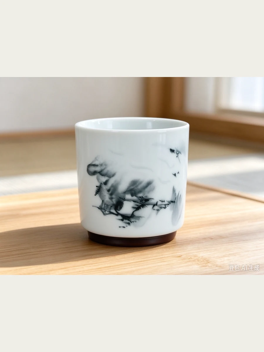 玲珑杯 · 水墨山水 · 供方效果图